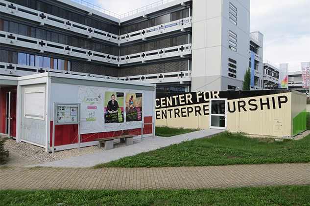 FirstStep-Bürocontainer Bürocontainer Center for Entrepreneurship in Reutlingen